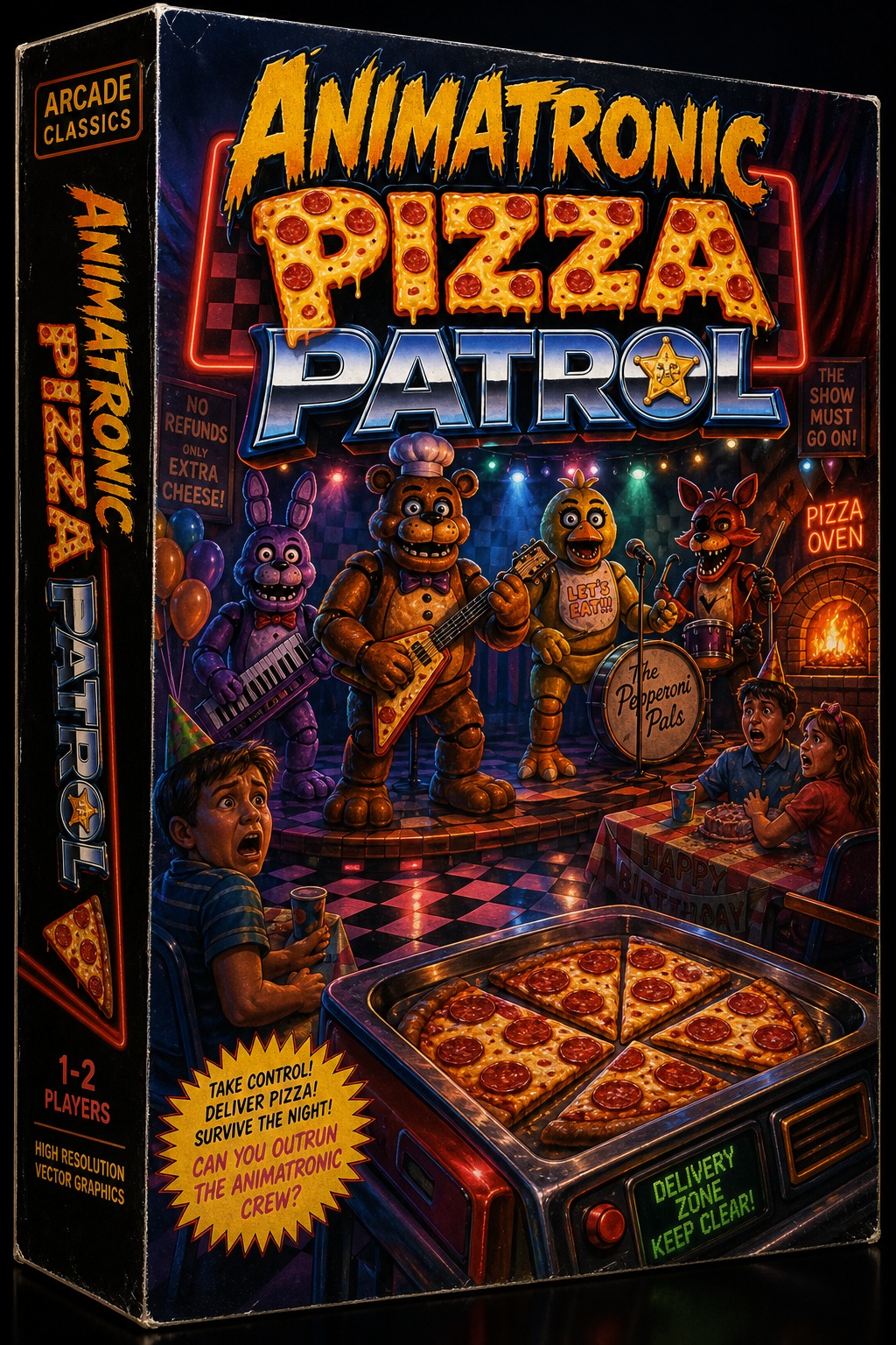 Animatronic Pizza Patrol box art