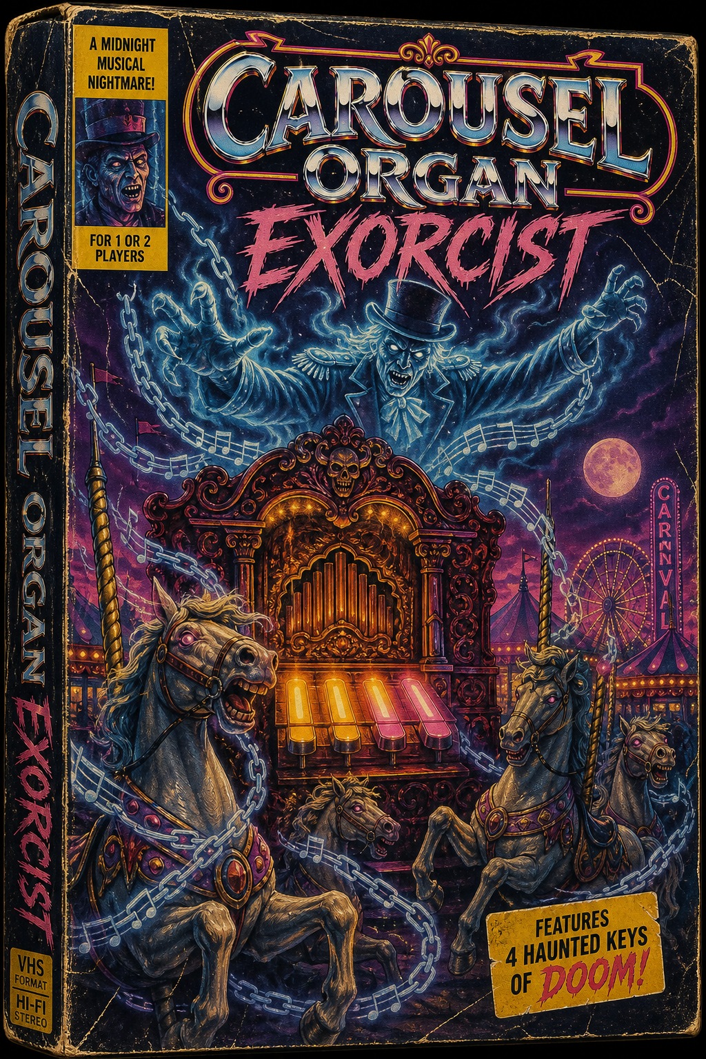 Carousel Organ Exorcist box art