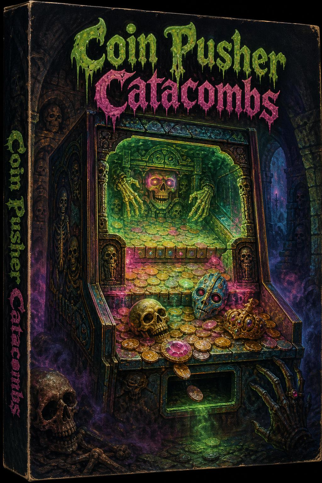 Coin Pusher Catacombs box art
