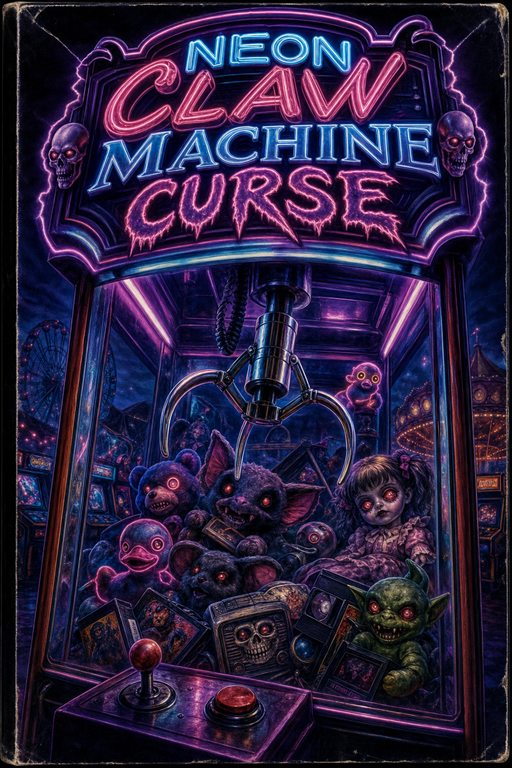Neon Claw Machine Curse box art