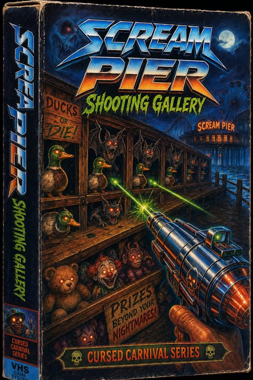 Scream Pier Shooting Gallery box art