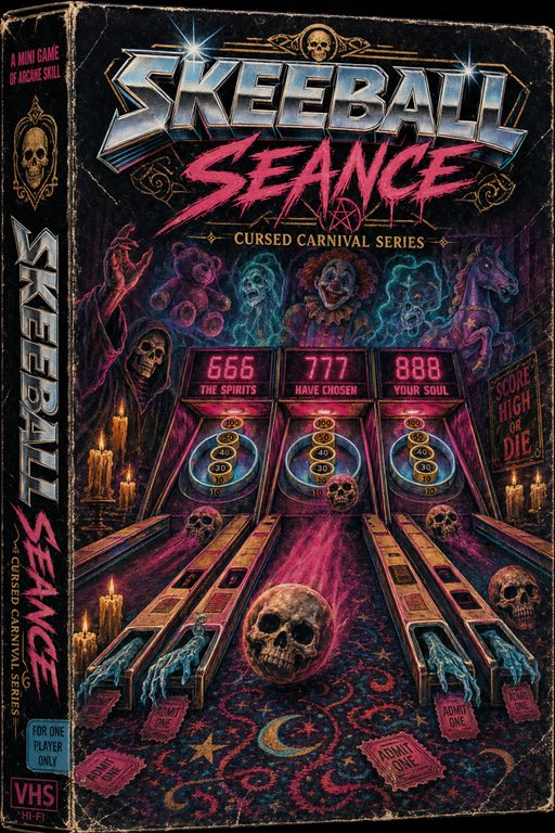Skeeball Seance box art