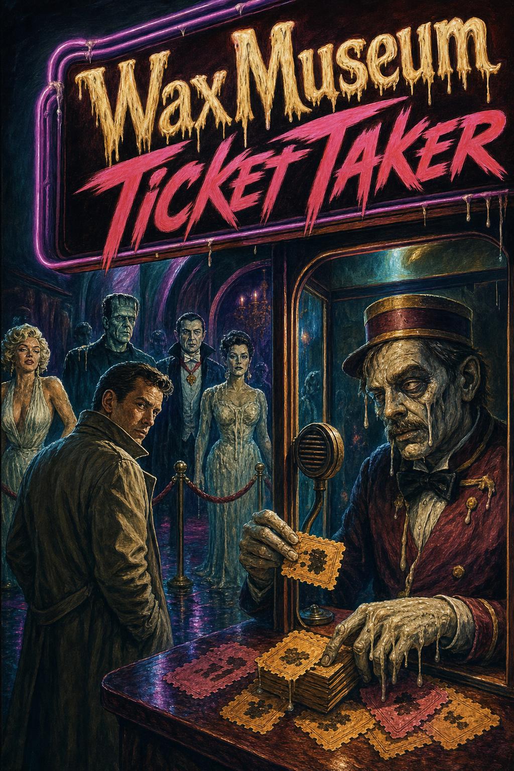 Wax Museum Ticket Taker box art